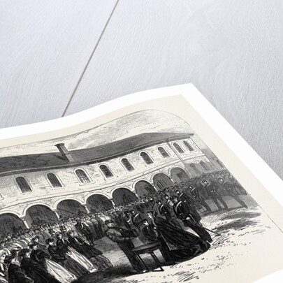 Presentation to Mrs. Colonel Bingham by the Dorset Militia UK 1866 by Anonymous