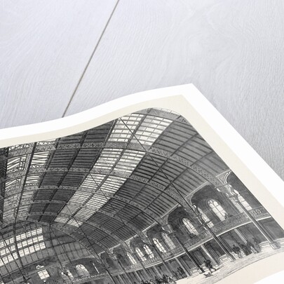 New Market Hall Derby UK 1866 by Anonymous