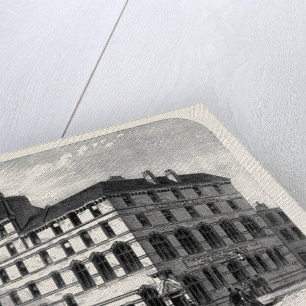 Working Men's Club and Lodging House Old Pye Street Westminster London UK 1866 by Anonymous