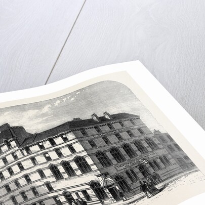 Working Men's Club and Lodging House Old Pye Street Westminster London UK 1866 by Anonymous