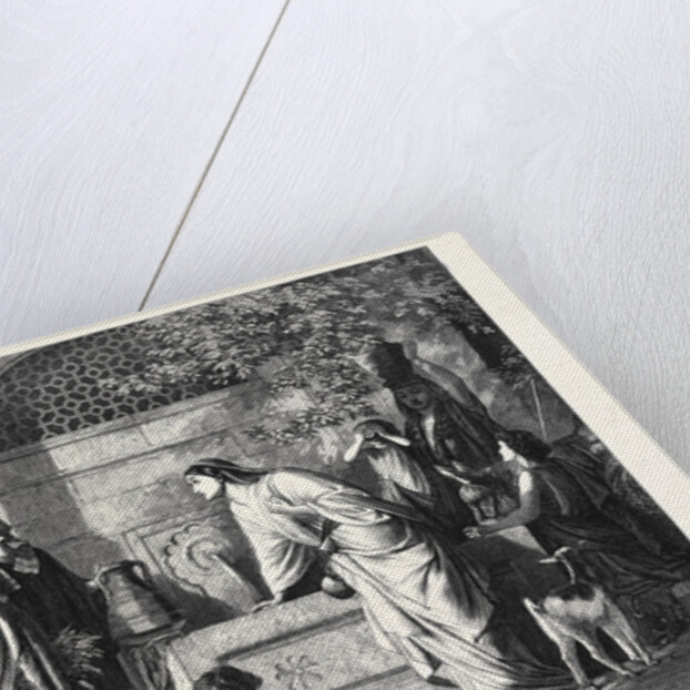 The Parents of Christ Seeking Him. In the Exhibition of the Royal Academy 1866 by Anonymous