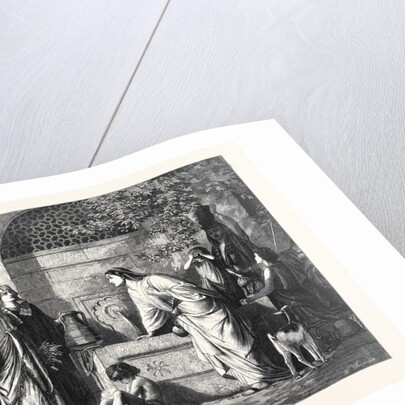 The Parents of Christ Seeking Him. In the Exhibition of the Royal Academy 1866 by Anonymous
