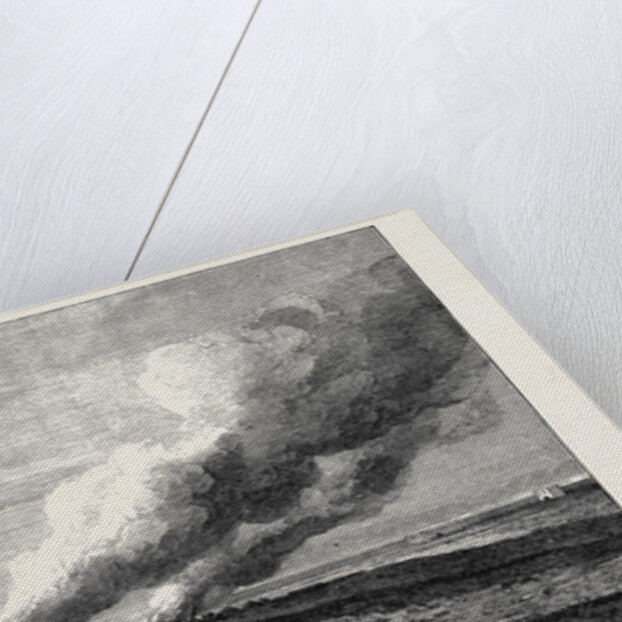 Expedition of a British Force from Aden to Shugra: Conflagration of the Town of Shugra 1866 by Anonymous