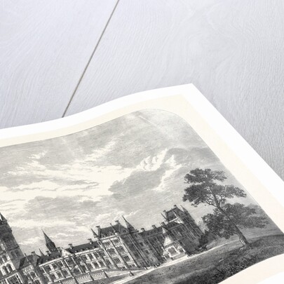 The Glasgow University: Intended New Buildings UK 1866 by Anonymous