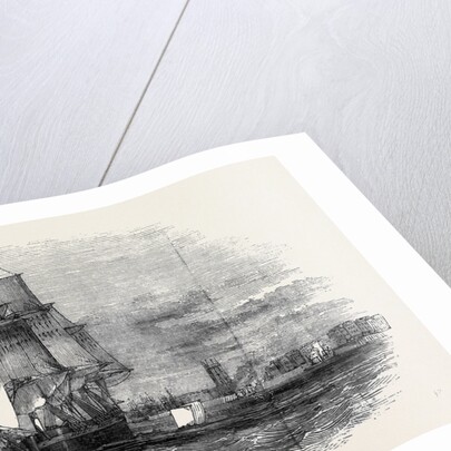 Tie First Greenland Whaling Ship Leaving Hull by Anonymous