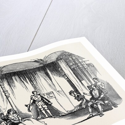 Scene from the Taming of the Shrew, at the Haymarket Theatre. by Anonymous