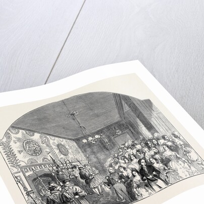 The Guard-Room, St. James's Palace. by Anonymous