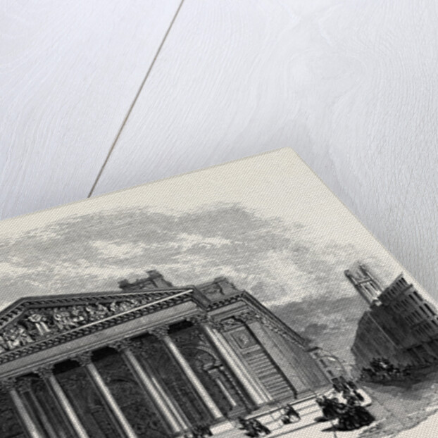 New Royal Exchange, (from the Architect's Drawing.) by Anonymous