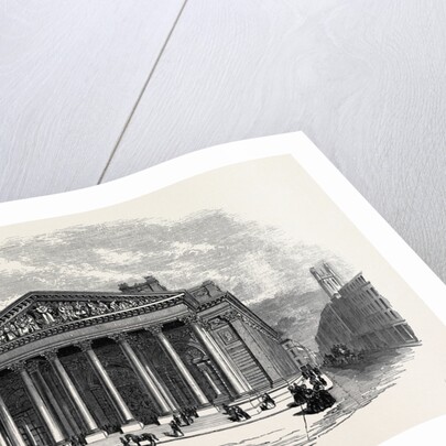 New Royal Exchange, (from the Architect's Drawing.) by Anonymous