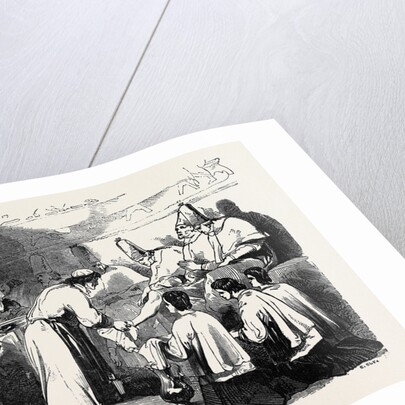 Holy Thursday, the Pope Washing the Feet of Poor Priests by Anonymous