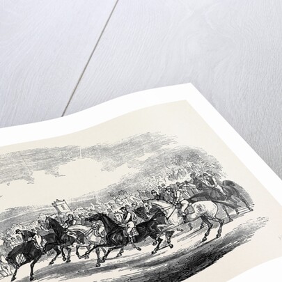 Northamtonshire Grand Military Steeple Chase, the Start by Anonymous