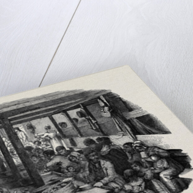 Emigrants at Dinner. by Anonymous