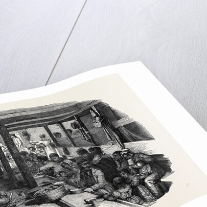 Emigrants at Dinner. by Anonymous