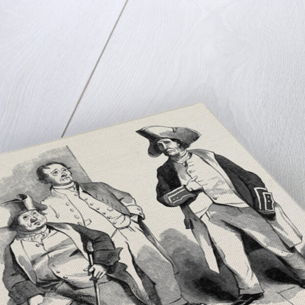 Joseph Burgin, James Connell, George French by Anonymous