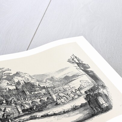Scene from the Extravaganza of the Fair Star, at the Princess' Theatre. by Anonymous