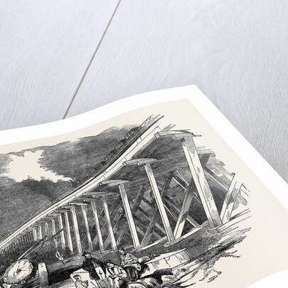 Frame-Work of the Viaduct, the South-Eastern Railway by Anonymous