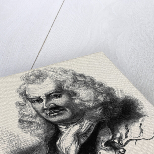 Portrait of Captain Coram, from Hogarth's Picture. by Anonymous