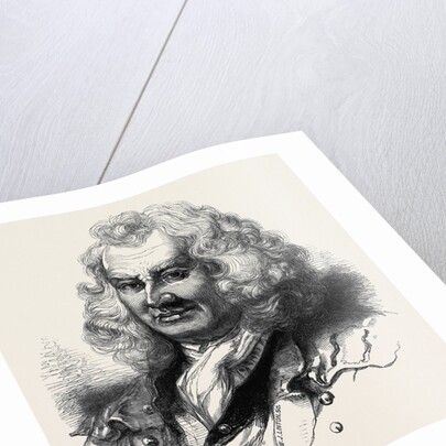 Portrait of Captain Coram, from Hogarth's Picture. by Anonymous