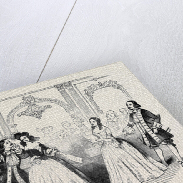 Scene from the Opera of the Crown Diamonds, at the Princess' Theatre. by Anonymous