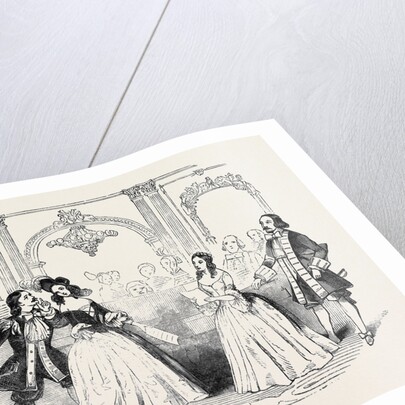 Scene from the Opera of the Crown Diamonds, at the Princess' Theatre. by Anonymous