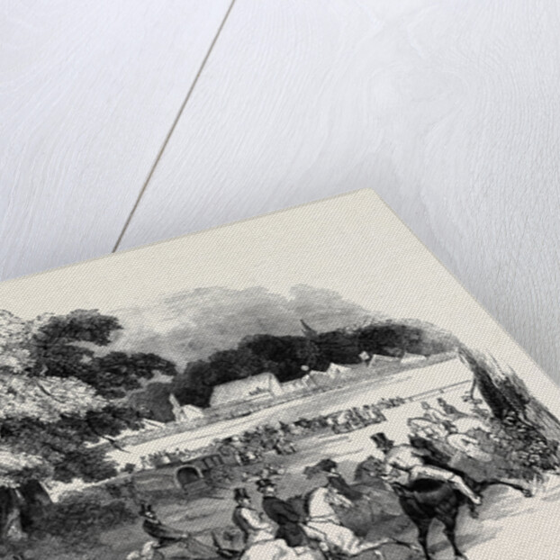 Gorhambury Races, from a Sketch in the Park by Anonymous