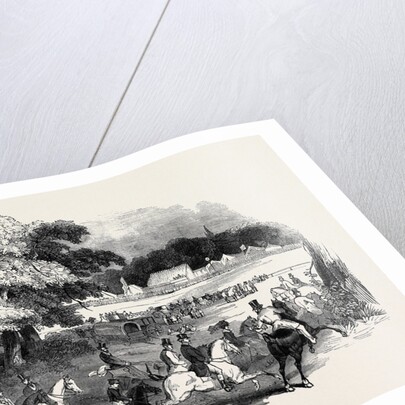 Gorhambury Races, from a Sketch in the Park by Anonymous
