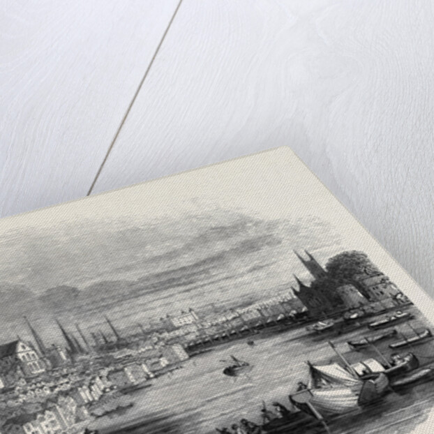 Picture Model of Old London, at the Surrey Zoological Gardens by Anonymous