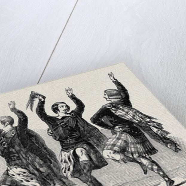 Highland Dancers and Pipers by Anonymous