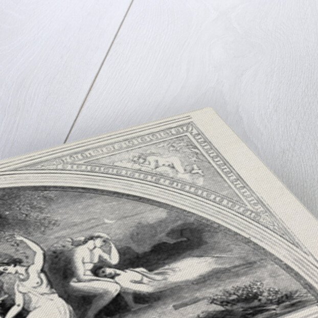 Scene from Comus. from a Picture by Etty, in the Royal Academy Exhibition by Anonymous