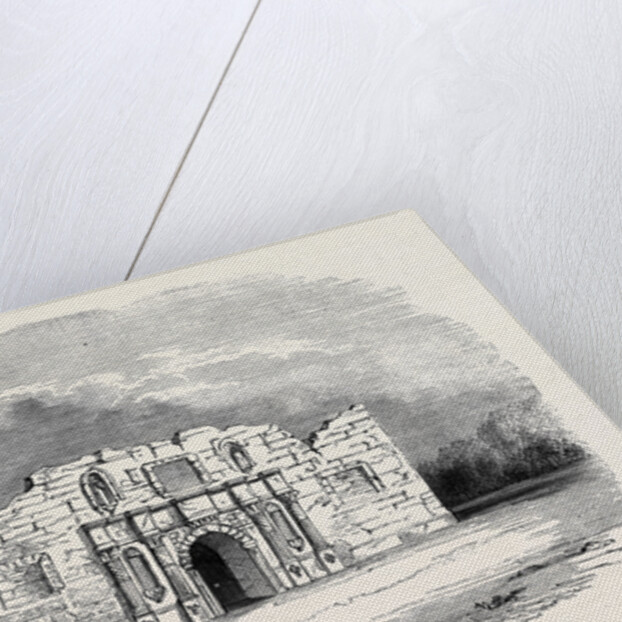 Texas: Church of Alamo, San Antonio De Bexar by Anonymous