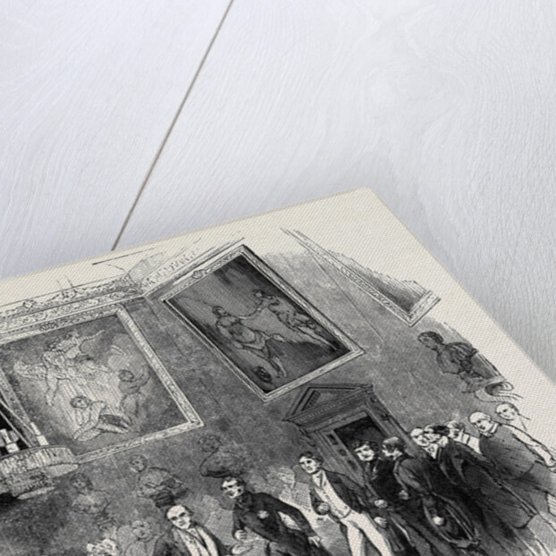 The Reception in the Saloon by Anonymous