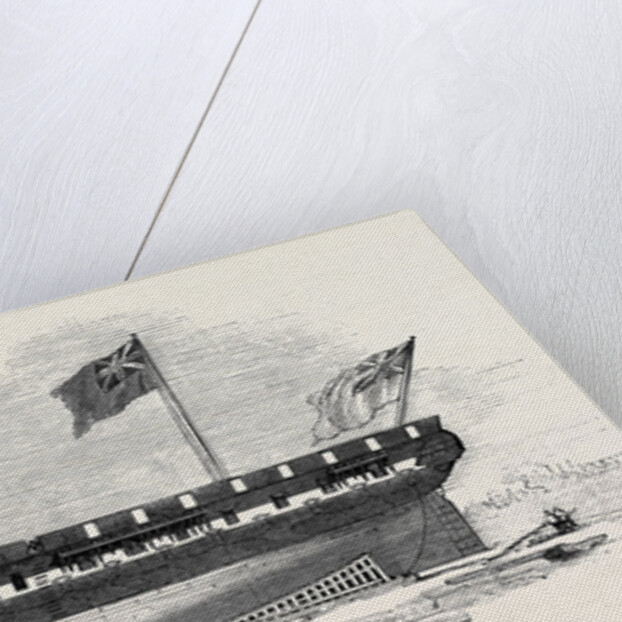 Launch of the Monarch, East Indiaman, at Blackwall by Anonymous