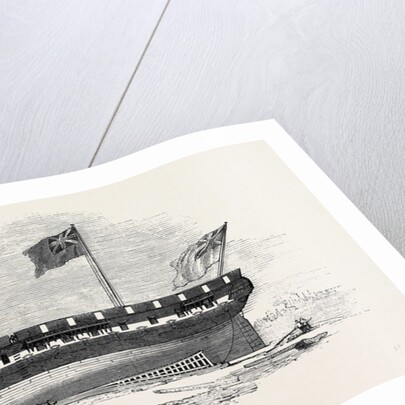 Launch of the Monarch, East Indiaman, at Blackwall by Anonymous