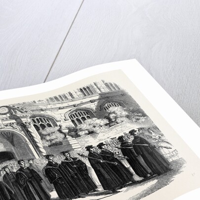 The Procession from St. Mary's. by Anonymous