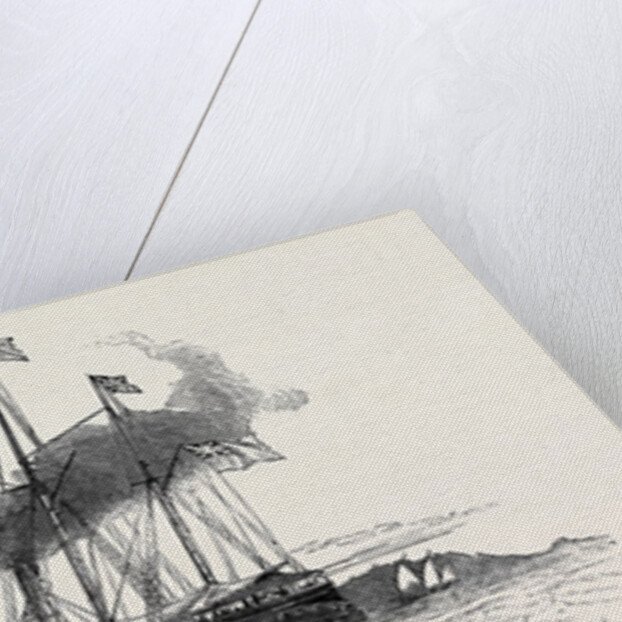 The Mail Packet from Alexandria, Off Marseilles, the Indian Mail on Board by Anonymous
