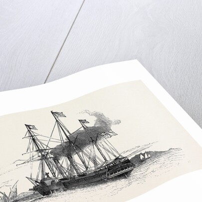 The Mail Packet from Alexandria, Off Marseilles, the Indian Mail on Board by Anonymous