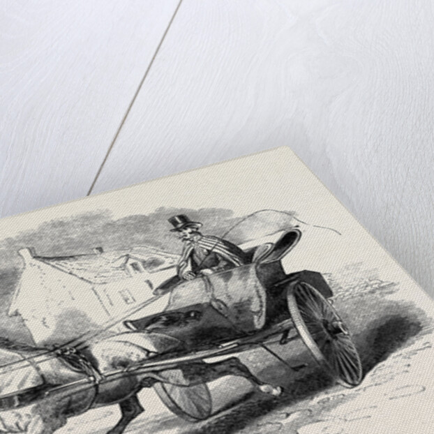 Abstract Express from Paris to Boulogne; the Overland Indian Mail by Anonymous