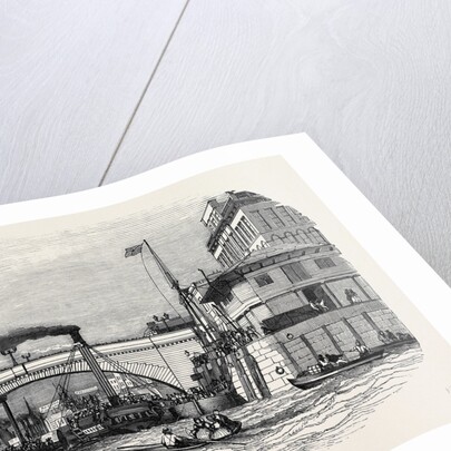 The London Bridge Steam Wharf by Anonymous