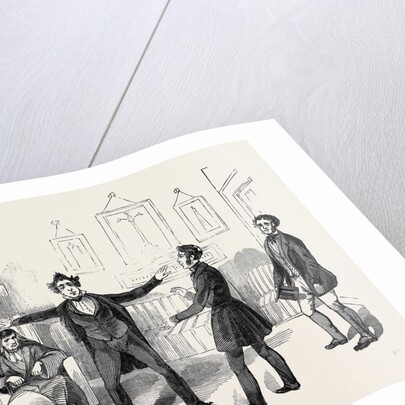 Scene from the New Drama of Martin Chuzzlewit, at the Lyceum Theatre. by Anonymous
