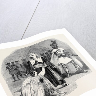 Scene from the Opera of Otello, at Her Majesty's Theatre. by Anonymous