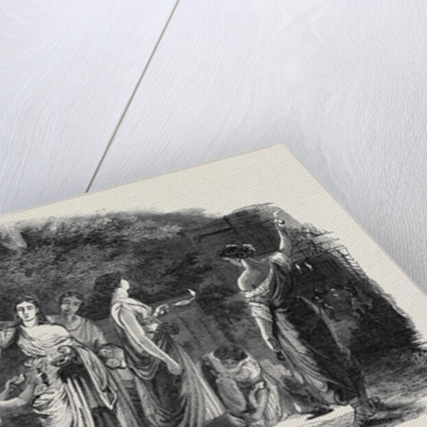 The Wise and Foolish Virgins, in the Royal Academy Exhibition by Anonymous