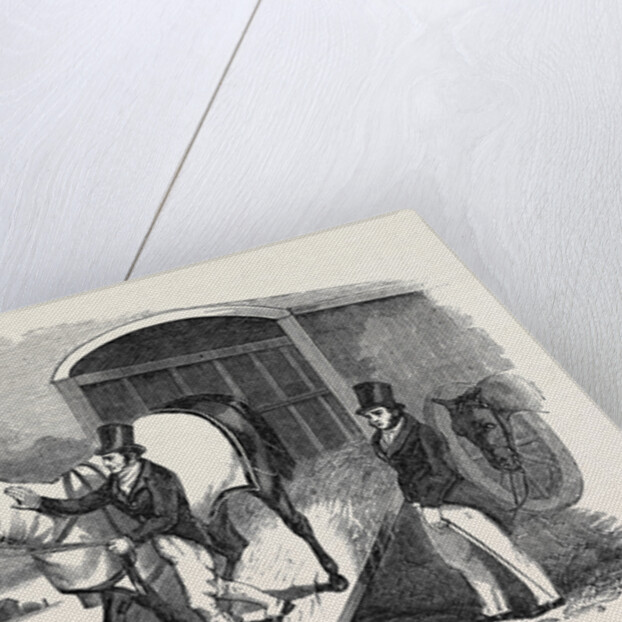 Race-Horse Van by Anonymous