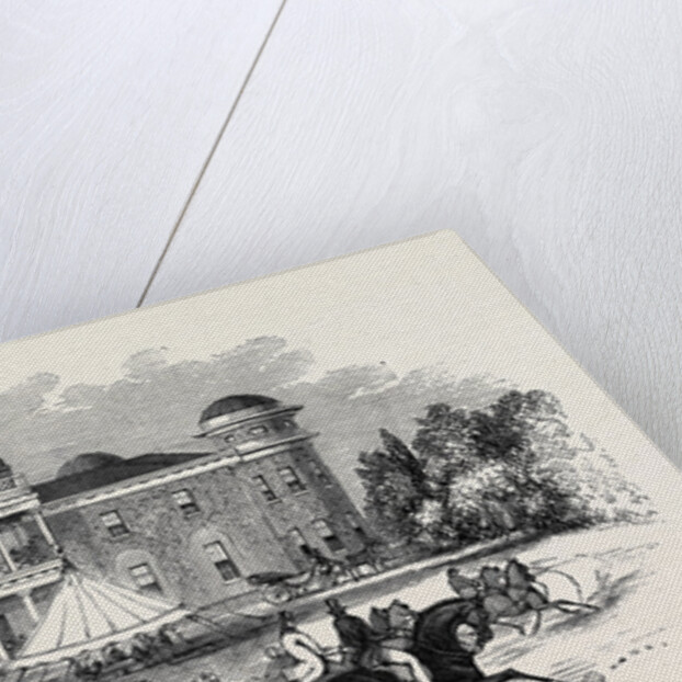 Goodwood House, Scene in the Park by Anonymous