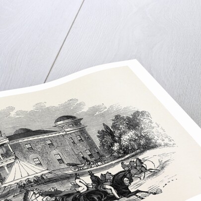 Goodwood House, Scene in the Park by Anonymous