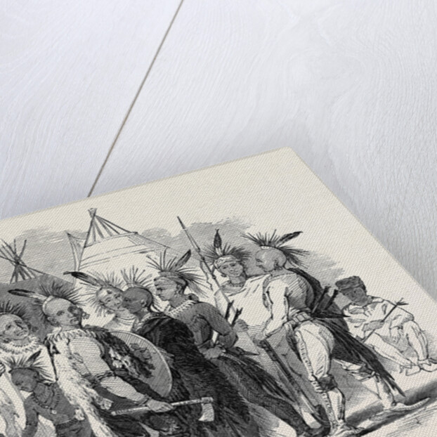 Iowa Indians, at the Egyptian Hall, Piccadilly by Anonymous