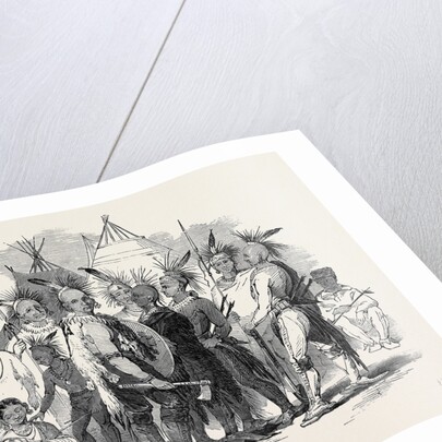 Iowa Indians, at the Egyptian Hall, Piccadilly by Anonymous