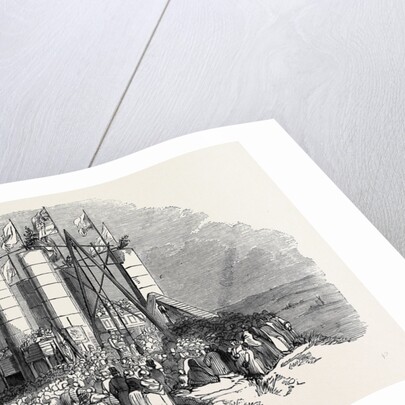 Ceremony of Laying the Foundation Stone of the Durham Monument, on Pensher Hill. by Anonymous