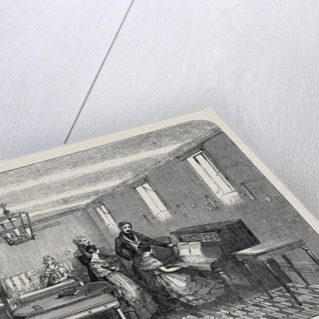 The Royal Yacht, the Drawing Room by Anonymous