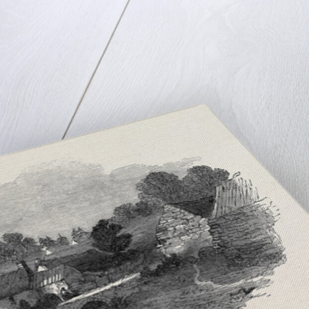 Cottages at Blair Athol by Anonymous