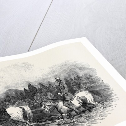 The Queen and Prince Albert Fording the Garry by Anonymous